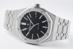 Royal Oak 41mm 15400 SS APSF 1:1 Best Edition Black Textured Dial on SS Bracelet SA3120 Super Clone V3 Super Clone Watch - Image 6