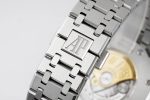 Royal Oak 41mm 15400 SS APSF 1:1 Best Edition Black Textured Dial on SS Bracelet SA3120 Super Clone V3 Super Clone Watch - Image 10