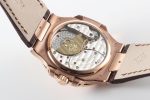 Nautilus 5712 RG PPF 1:1 Best Edition Gray Dial on Brown Leather Strap A240 Clone Watch - Image 10