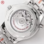 Seamaster Diver 300M ORF 1:1 Best Edition Blue Ceramic Blue Dial on SS Bracelet A8800 - Image 8