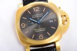 PAM1115 W VSF 1:1 Best Edition Gray Dial on Black Leather Strap P.9010 Clone - Image 8