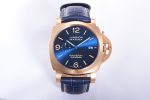 PAM1114 W VSF 1:1 Best Edition Blue Dial on Blue Leather Strap P.9010 Clone
