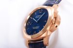 PAM1114 W VSF 1:1 Best Edition Blue Dial on Blue Leather Strap P.9010 Clone - Image 9