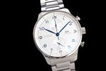 Portuguese Chrono IW3716 ZF 1:1 Best Edition White Dial on SS Bracelet A69355 Super Clone - Image 3