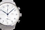 Portuguese Chrono IW3716 ZF 1:1 Best Edition White Dial on SS Bracelet A69355 Super Clone - Image 5