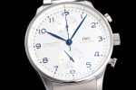 Portuguese Chrono IW3716 ZF 1:1 Best Edition White Dial on SS Bracelet A69355 Super Clone - Image 6