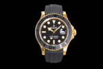 Yacht-Master 42mm 226658 VSF 1:1 Best Edition 3D Black Ceramic Bezel on Black Rubber Strap VS3235 Super Clone