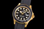 Yacht-Master 42mm 226658 VSF 1:1 Best Edition 3D Black Ceramic Bezel on Black Rubber Strap VS3235 Super Clone - Image 4