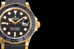 Yacht-Master 42mm 226658 VSF 1:1 Best Edition 3D Black Ceramic Bezel on Black Rubber Strap VS3235 Super Clone - Image 5