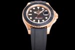 Yacht-Master 116655 VSF 1:1 Best Edition Black Ceramic Bezel on Oysterflex Rubber Strap VS3135 Super Clone - Image 7