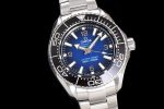 Seamaster 6000M Ultra Deep SS SBF 1:1 Best Edition Deep Blue Dial on SS Bracelet A8912 Super Clone - Image 3