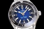 Seamaster 6000M Ultra Deep SS SBF 1:1 Best Edition Deep Blue Dial on SS Bracelet A8912 Super Clone - Image 6