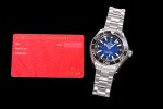 Seamaster 6000M Ultra Deep SS SBF 1:1 Best Edition Deep Blue Dial on SS Bracelet A8912 Super Clone - Image 11