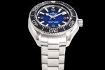 Seamaster 6000M Ultra Deep SS SBF 1:1 Best Edition Deep Blue Dial on SS Bracelet A8912 Super Clone - Image 12