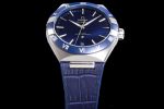 Constellation Blue Ceramic SS SBF 1:1 Best Edition Blue Dial on Blue Gummy Strap A8900 Super Clone - Image 9