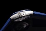 Constellation Blue Ceramic SS SBF 1:1 Best Edition Blue Dial on Blue Gummy Strap A8900 Super Clone - Image 12