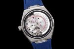 Constellation Blue Ceramic SS SBF 1:1 Best Edition Blue Dial on Blue Gummy Strap A8900 Super Clone - Image 13