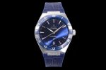 Constellation Blue Ceramic SS SBF 1:1 Best Edition Blue Dial on Blue Gummy Strap A8900 Super Clone - Image 2