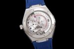 Constellation Blue Ceramic SS SBF 1:1 Best Edition Blue Dial on Blue Gummy Strap A8900 Super Clone - Image 15