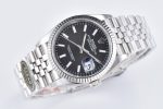 DateJust 126234 904L SS Clean Factory Best Edition Black Dial on Jubilee Bracelet VR3235 Super Clone - Image 2