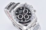 Daytona 116509 Clean Factory 1:1 Best Edition 904L SS Case and Bracelet Black Diamonds Dial SA4130 Super Clone - Image 2