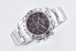 Daytona 116509 Clean 1:1 Best Edition 904L SS Case Black Dial on SS Bracelet SA4130 V2 Super Clone - Image 2