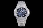Nautilus 5711/1A 3KF 1:1 Best Edition Blue Textured Dial on SS Bracelet A324 Super Clone V2