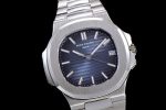 Nautilus 5711/1A 3KF 1:1 Best Edition Blue Textured Dial on SS Bracelet A324 Super Clone V2 - Image 2