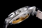Nautilus 5711 SS 3KF 1:1 Best Edition Gray Textured Dial on Black Leather Strap A324 Super Clone V2 - Image 7