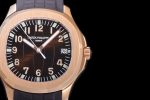 Aquanaut 5167R RG 3KF Best Edition Brown Dial on Brown Rubber Strap A324 Super Clone V2 - Image 4