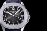 Aquanaut 5167 SS 3KF Best Edition Gray Dial on Black Rubber Strap A324 Super Clone V2 - Image 4