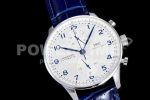 IWC Portuguese Chrono IW371446 ZF 1:1 Best Edition on BlueLeather Strap A7750 (Same Thickness as Genuine) Super Clone Watch - Image 2