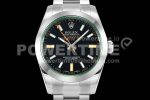 Milgauss 116400 GV Green Sapphire GSF 1:1 Best Edition Black Dial on SS Bracelet VR3230 - Image 3