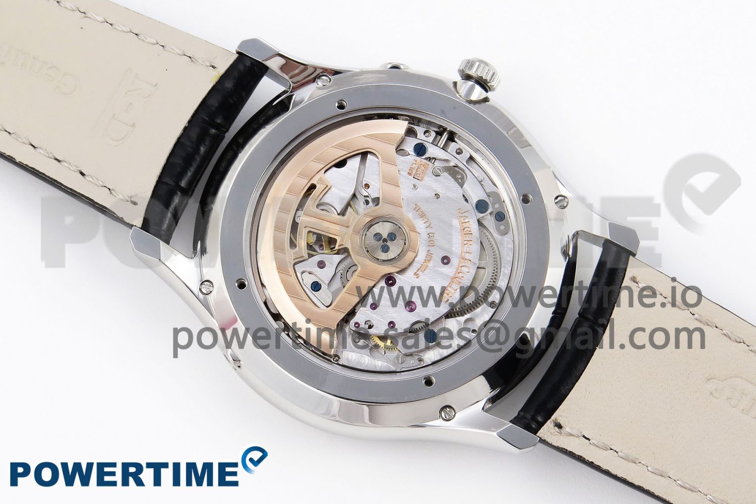 Master Ultra Thin Moon 1368420 SS ZF 1:1 Best Edition Blue Dial on Black Leather Strap SA925 Super Clone V2 - Image 8