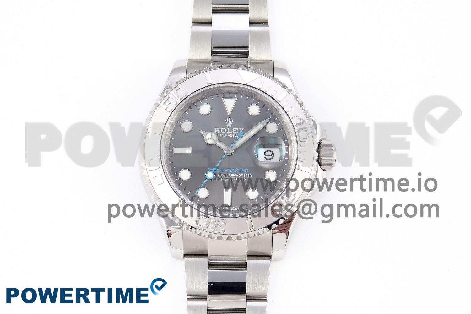 Yacht-Master 126622 904L Steel VSF 1:1 Best Edition Gray Dial on SS Bracelet VS3235 - Image 1