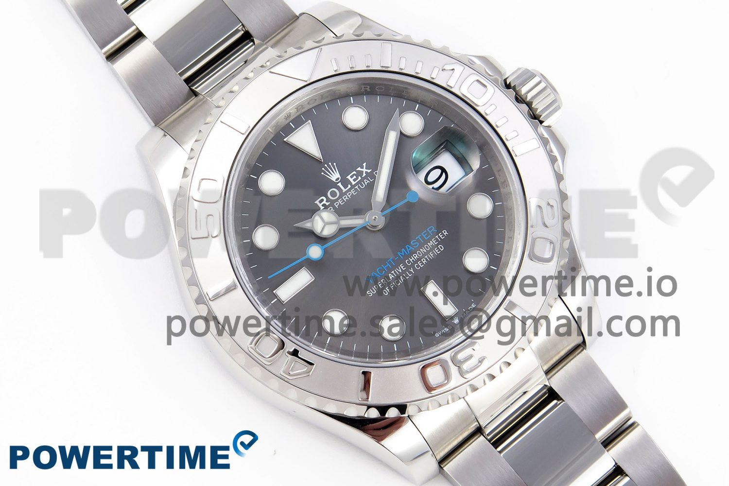 Yacht-Master 126622 904L Steel VSF 1:1 Best Edition Gray Dial on SS Bracelet VS3235 - Image 3