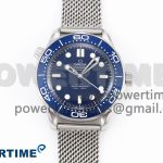 Seamaster 300M 42mm James Bond 60th anniversary VSF Best Edition on Mesh Bracelet A8806