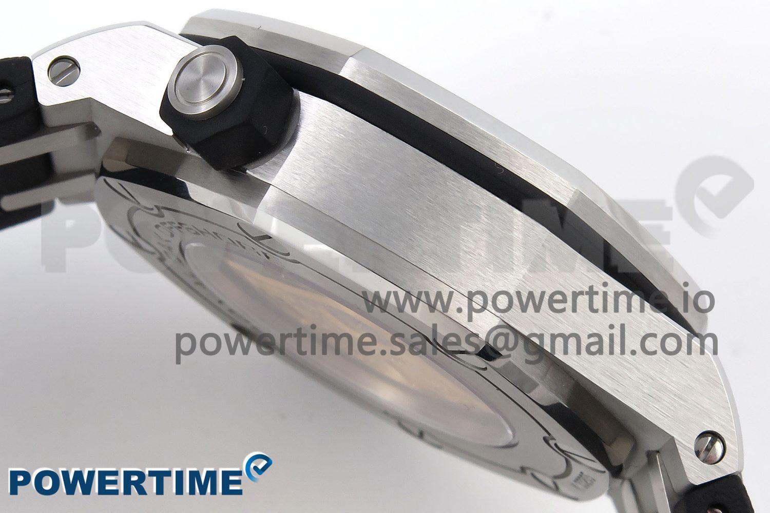 Royal Oak Offshore Diver 15710 ZF 1:1 Best Edition Black Dial on Black Rubber Strap SA3120 Super Clone V2 - Image 7