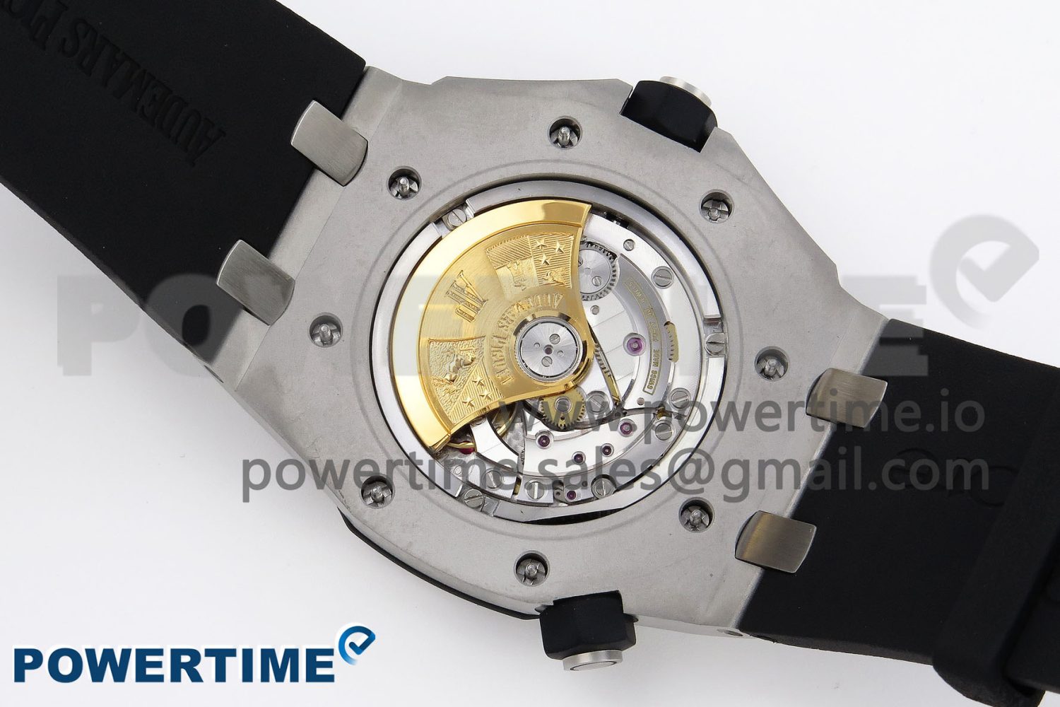 Royal Oak Offshore Diver 15710 ZF 1:1 Best Edition Black Dial on Black Rubber Strap SA3120 Super Clone V2 - Image 10