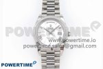 DayDate 40 SS GSF Gain Weight White Roman Dial on President Bracelet A3255