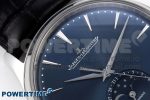 Master Ultra Thin Moon 1368420 SS ZF 1:1 Best Edition Blue Dial on Black Leather Strap SA925 Super Clone V2 - Image 4