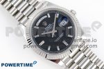 DayDate 40 SS GSF Gain Weight Black Crystal Dial on President Bracelet A3255 - Image 3