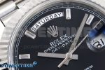 DayDate 40 SS GSF Gain Weight Black Crystal Dial on President Bracelet A3255 - Image 4