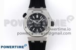 Royal Oak Offshore Diver 15710 ZF 1:1 Best Edition Black Dial on Black Rubber Strap SA3120 Super Clone V2