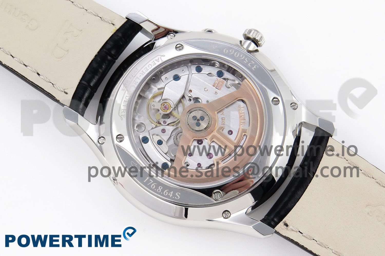 Master Ultra Thin Moon 1368420 SS ZF 1:1 Best Edition White Dial on Black Leather Strap SA925 Super Clone V2 - Image 6