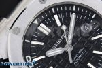 Royal Oak Offshore Diver 15703 ZF 1:1 Best Edition Black Dial on Black Rubber Strap SA3120 Super Clone V2 - Image 4