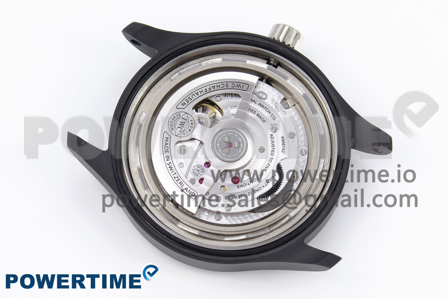 Mark XVIII Top Gun "SFTI" Black Ceramic IW324712 ZF 1:1 Best Edition on Green Nylon Strap A32111 - Image 12