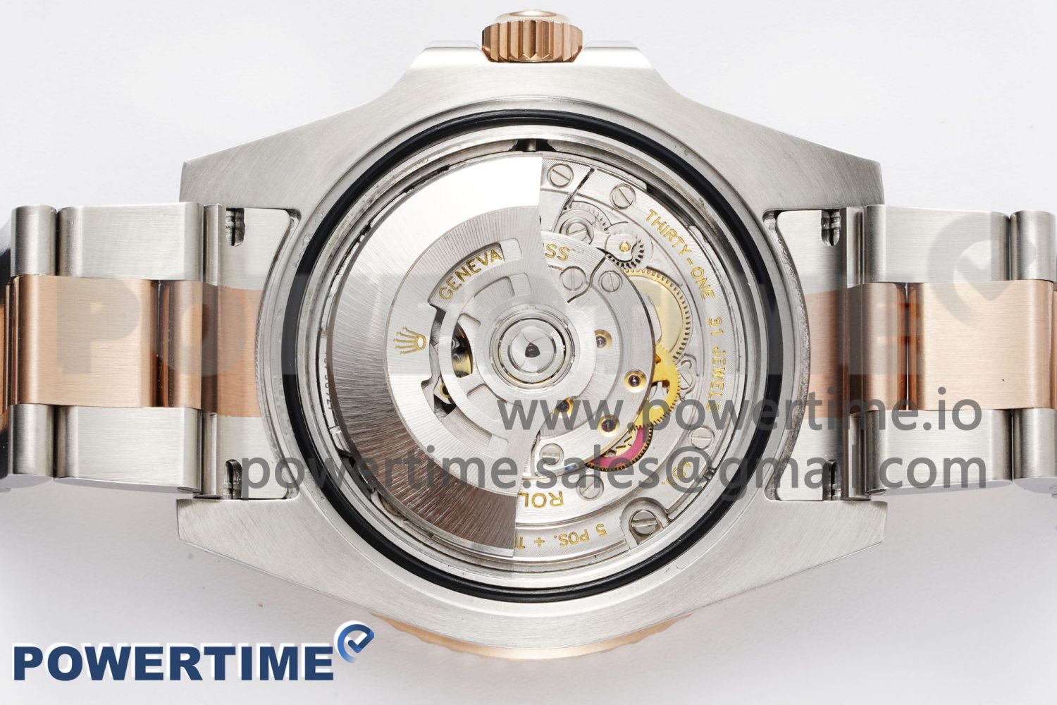 GMT Master II 126711 CHNR 904L SS APF 1:1 Best Edition on SS/RG Bracelet VR3285 CHS - Image 9