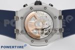 Royal Oak Offshore 42mm SS APF 1:1 Best Edition Deep Blue Dial on Deep Blue Rubber Strap A4404 - Image 9