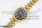 GMT Master II 116718 LN 904L SS APF 1:1 Best Edition Black Dial on YG Bracelet VR3186 CHS - Image 2